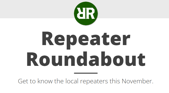 Nov. 23-24: Repeater Roundabout