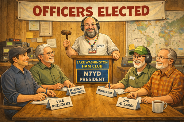 New Officers for 2026/7 Elected